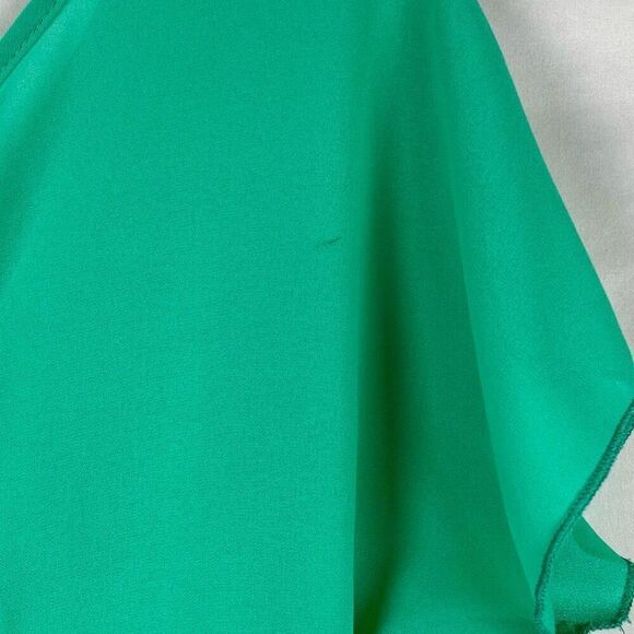 A’gaci Women’s Thin Short Sleeve Bow Back Closure Blouse - Picture 5 of 10